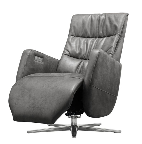 INHOUSE Relaxfauteuil Lerira S Grijs