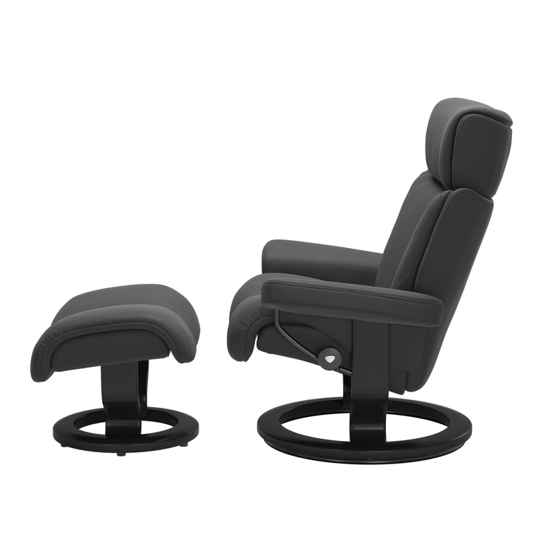 Stressless Fauteuil + Hocker Magic Large Rock