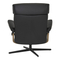 Stressless Relaxfauteuil Erik + Hocker Zwart L