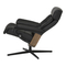 Stressless Relaxfauteuil Erik + Hocker Zwart L