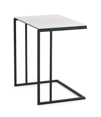 Montel Bijzettafel Edge Bianco