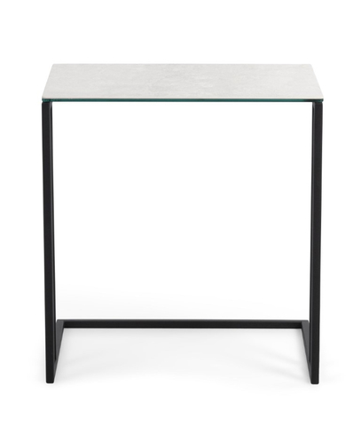 Montel Bijzettafel Edge Bianco