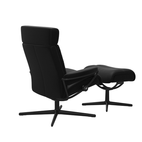 Stressless Relaxfauteuil Tokyo Cross + Hocker