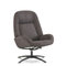 Montel Draaifauteuil+Hocker Shuffle Graphite