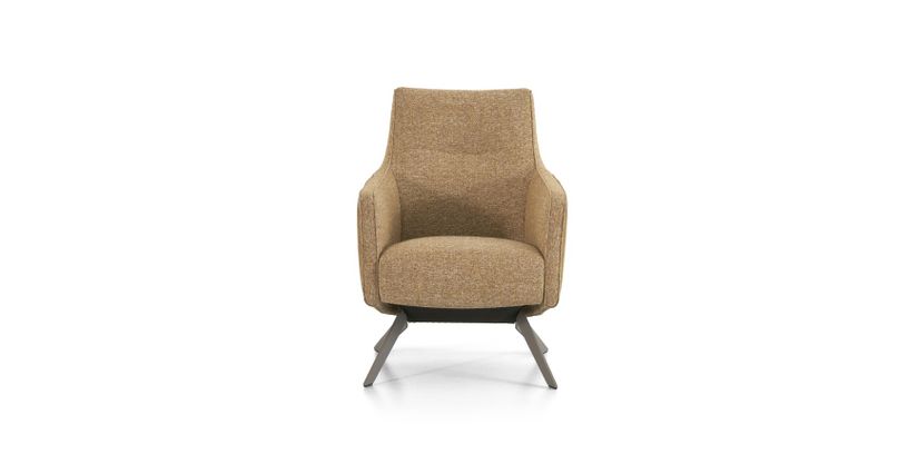 Montel Fauteuil Bliss Laag Mosterd