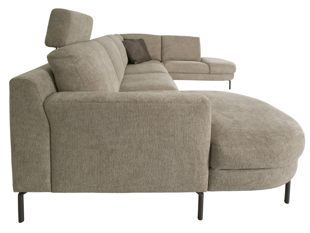 Montel Hoekbank Montelex Plus Torino Mushroom