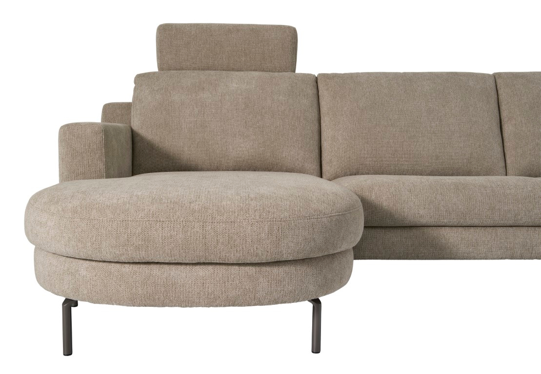 Montel Hoekbank Montelex Plus Torino Mushroom