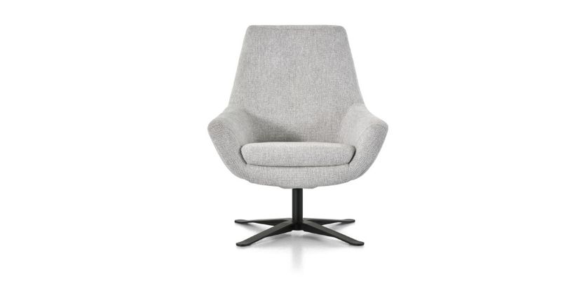 Montel Draaifauteuil Charles Low Light Grey