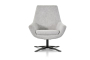 Montel Draaifauteuil Charles Low Light Grey