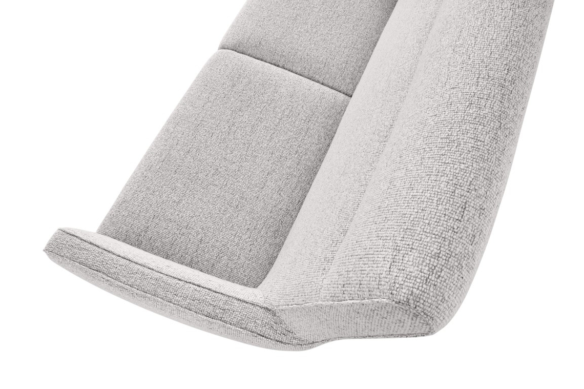 Montel Bank Bliss 2,5-zits Steel-White