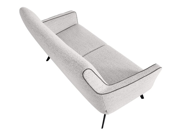 Montel Bank Bliss 2-zits Steel-White