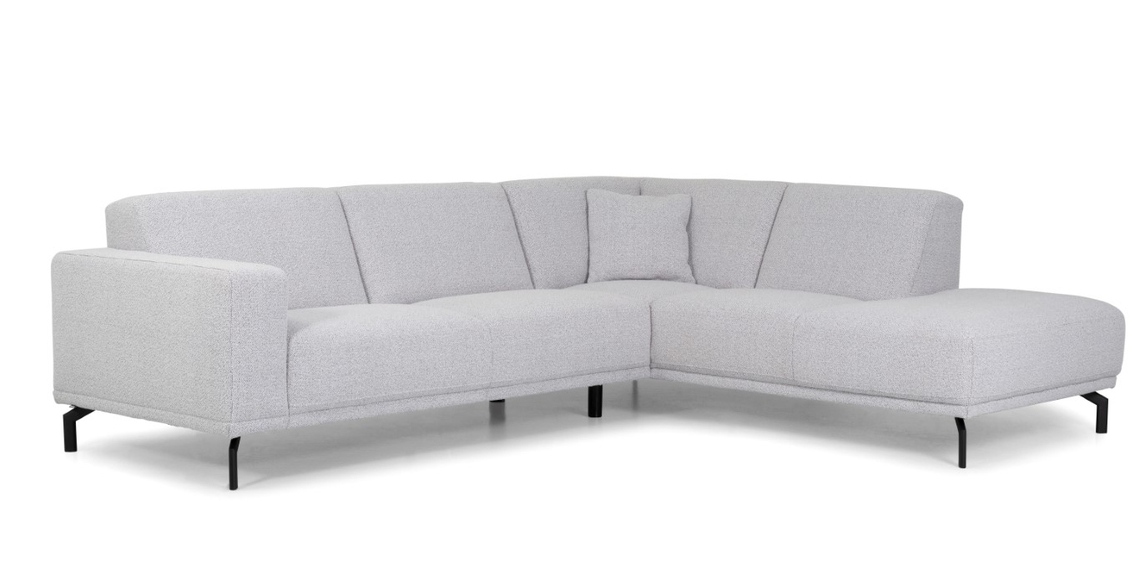 Montel Hoekbank Viano Silver