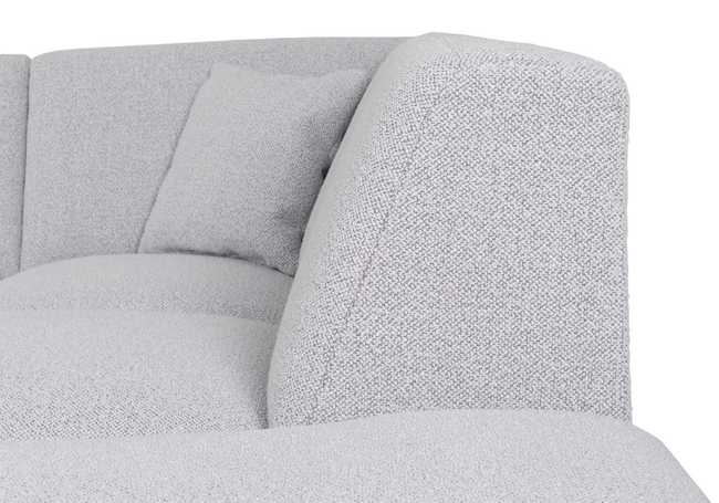 Montel Hoekbank Viano Silver