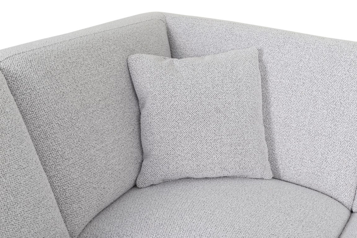 Montel Hoekbank Viano Silver