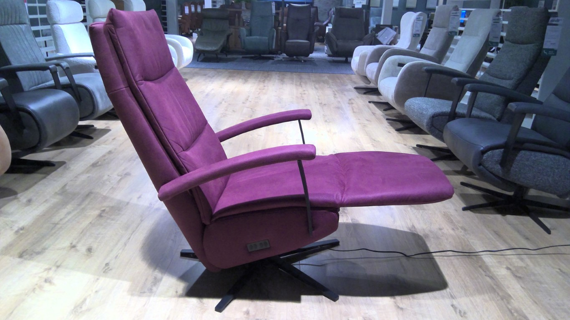 (Showroommodel) Relaxfauteuil Ballieux M Cherry