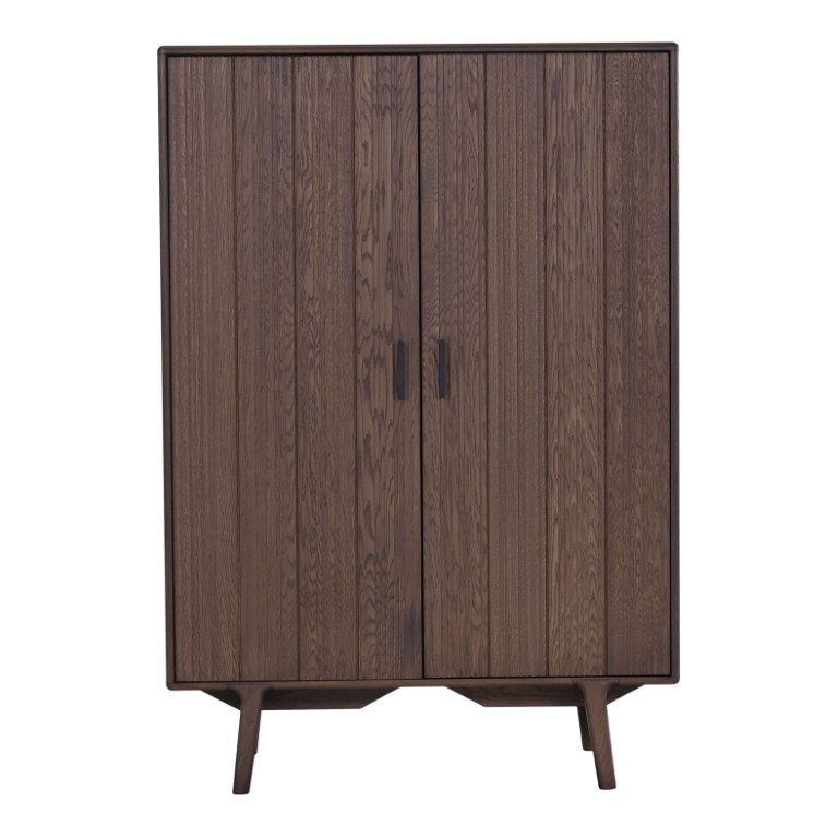Bergkast Lorenzia Light Walnut Oak