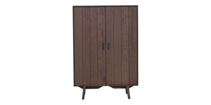 Bergkast Lorenzia Light Walnut Oak