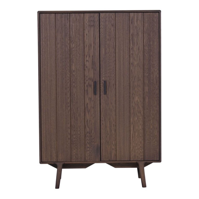 Bergkast Lorenzia Light Walnut Oak
