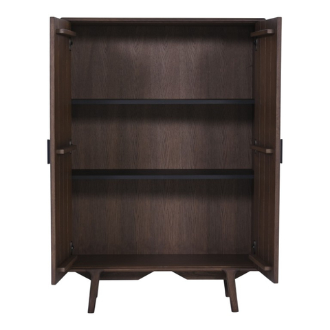 Bergkast Lorenzia Light Walnut Oak