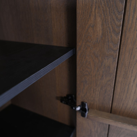Bergkast Lorenzia Light Walnut Oak