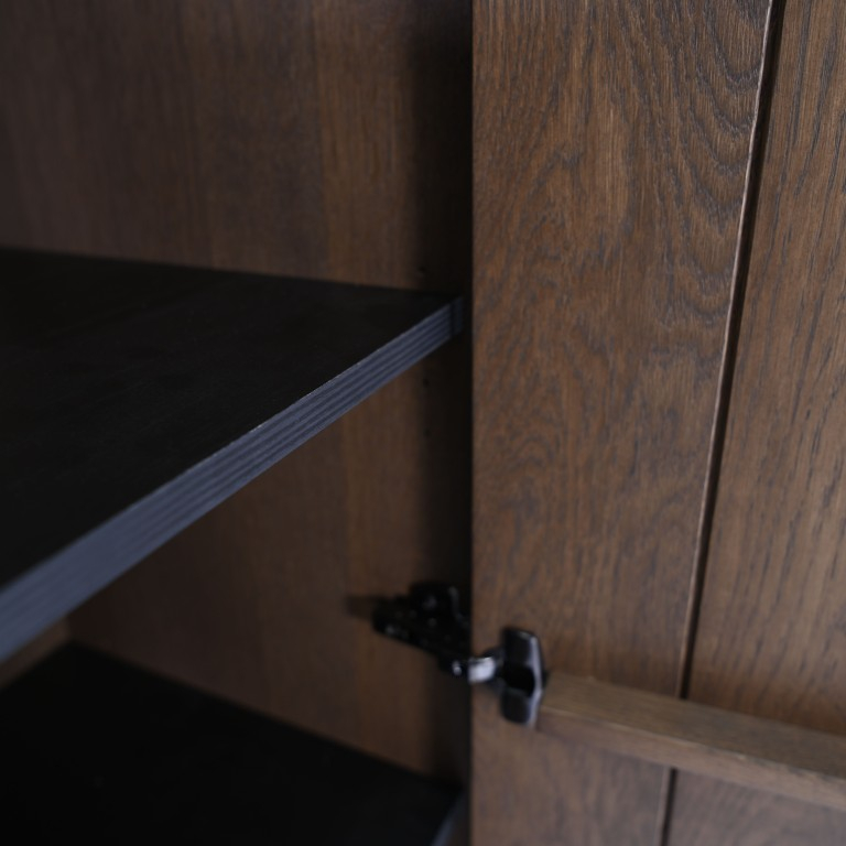 Bergkast Lorenzia Light Walnut Oak