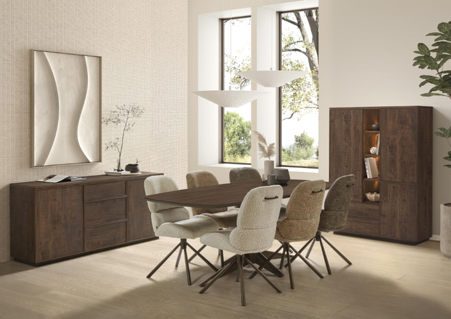 Wandkast Oakhill 3-Deurs