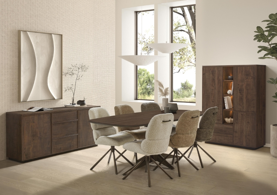 Wandkast Oakhill 3-Deurs