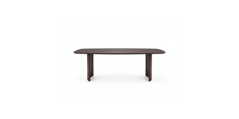 Montel Eettafel Contour Dark Tabacco