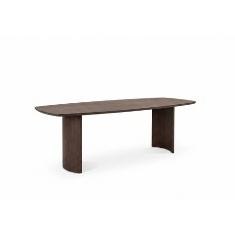 Montel Eettafel Contour Dark Tabacco