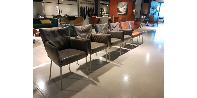 (Showroommodel) Label Stoelen Mali Gabon Set/6