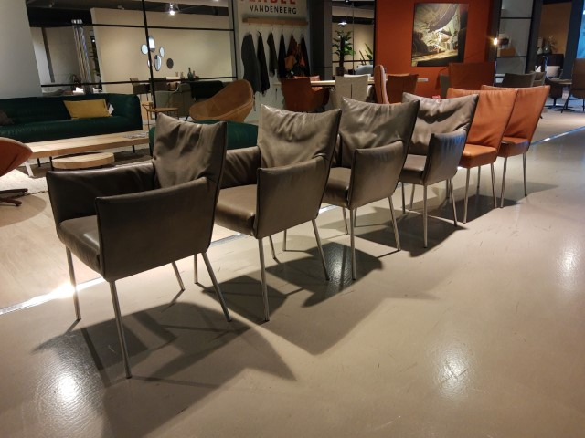 (Showroommodel) Label Stoelen Mali Gabon Set/6