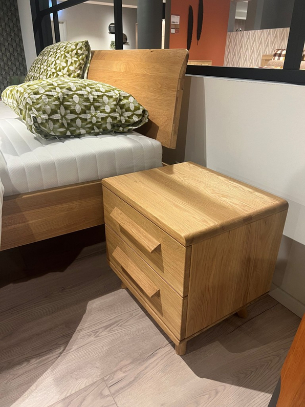 (Showroommodel) Bed Oak Bianco