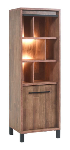 Kolomkast Mestrio Old Teak Rechts