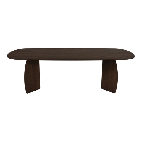 Dyyk Tafel Eiken Deens Ovaal Tabacco Dark