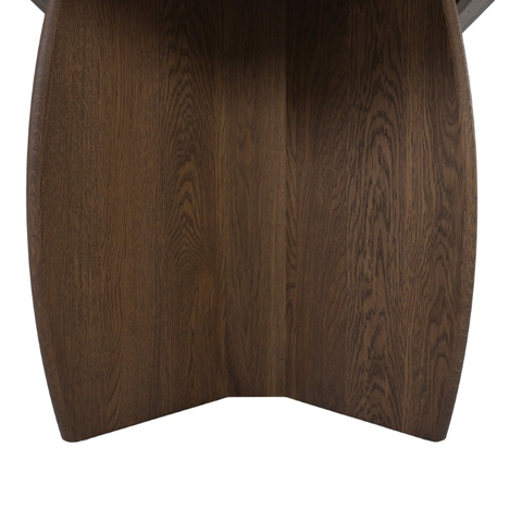 Dyyk Tafel Eiken Deens Ovaal Tabacco Dark