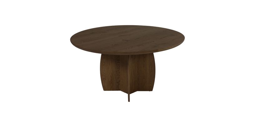 Dyyk Tafel Eiken Rond Tabacco Light