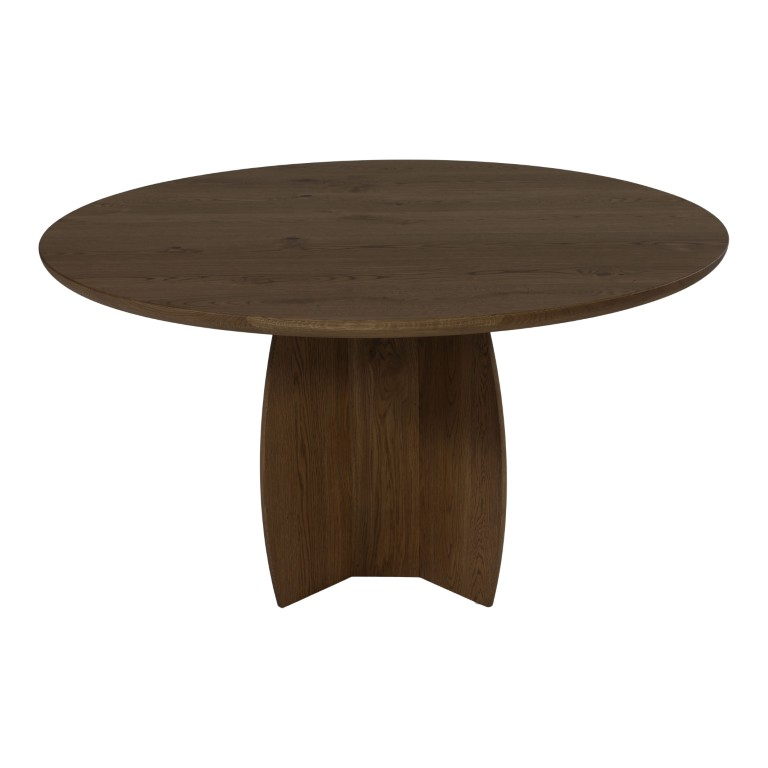 Dyyk Tafel Eiken Rond Tabacco Light