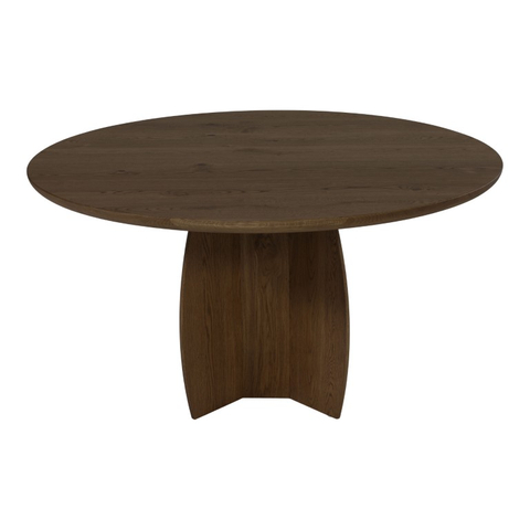 Dyyk Tafel Eiken Rond Tabacco Light