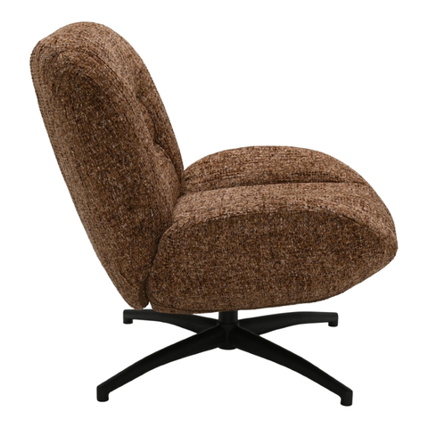 Draaifauteuil Waynona Brique