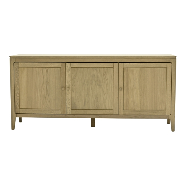 Dressoir Fiësto 3-Drs Eiken