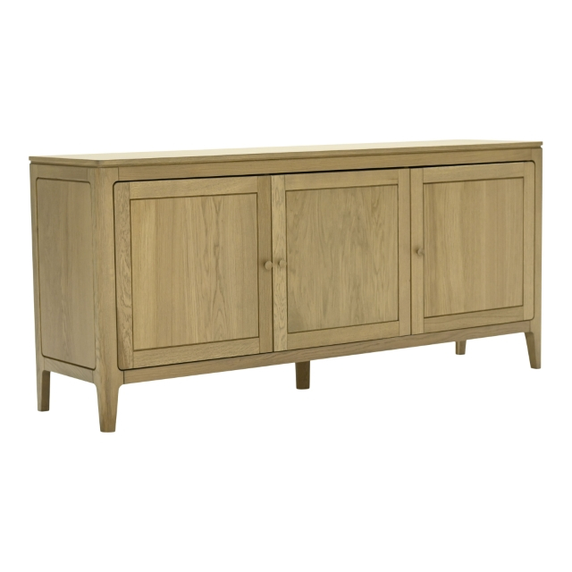 Dressoir Fiësto 3-Drs Eiken