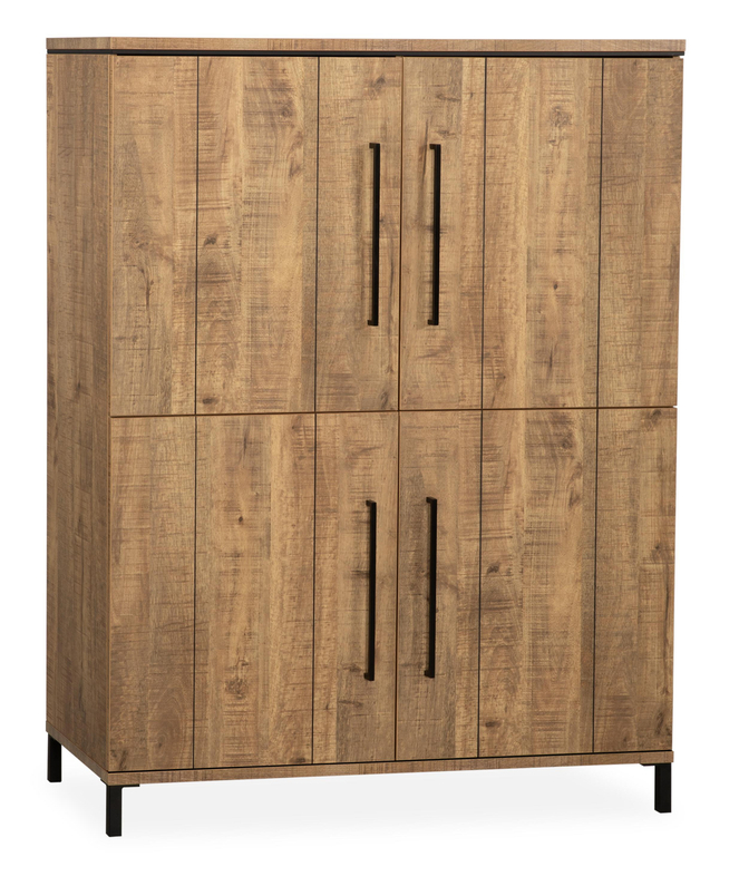 Wandkast Vecchio 4-deurs Mango