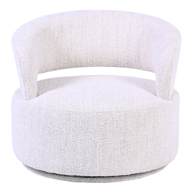 Draaifauteuil Odetta Ecru
