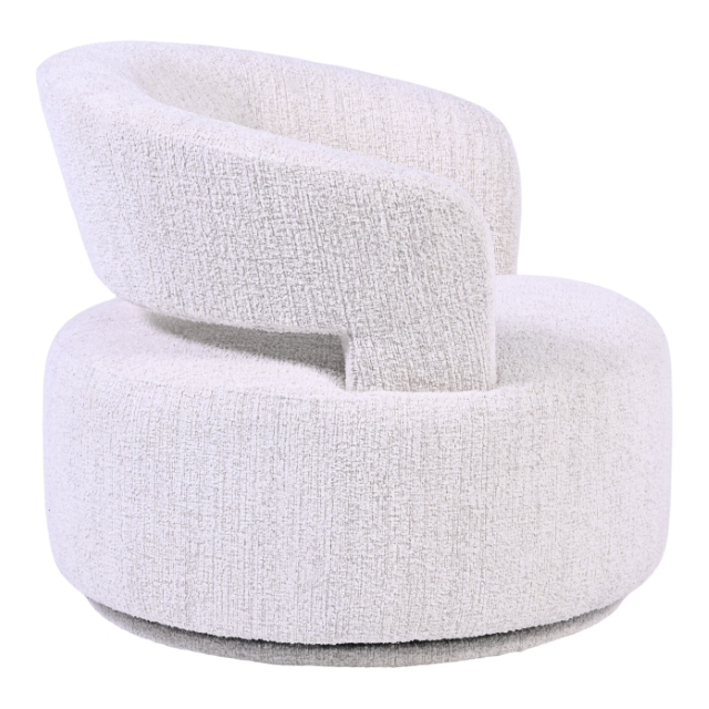 Draaifauteuil Odetta Ecru