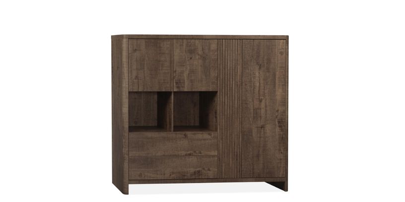 Wandkast Kendal 3-deurs Dark