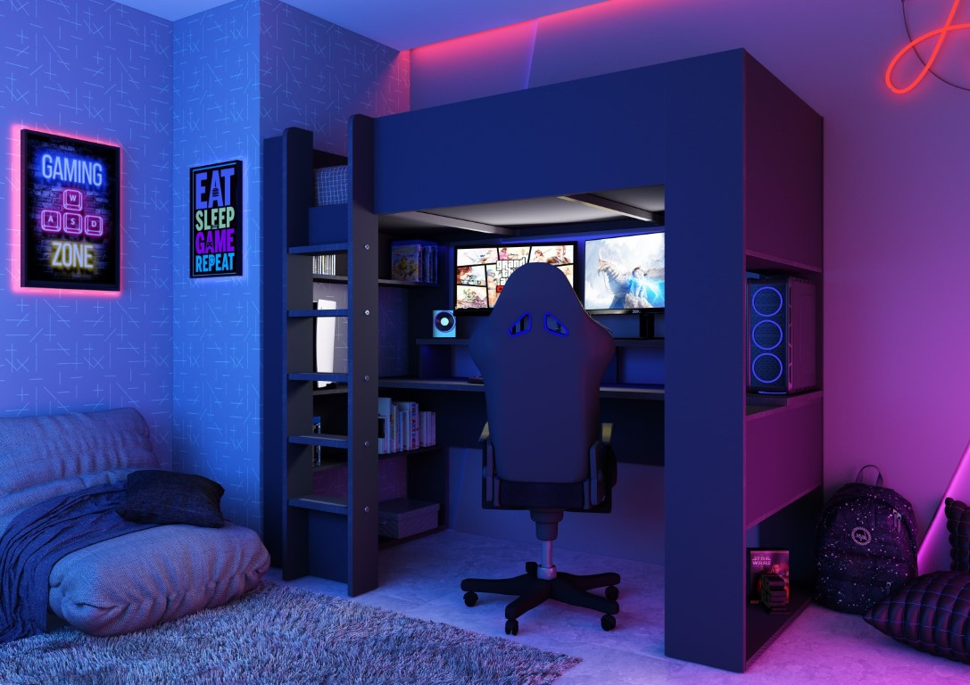 Hoogslaper Cube 90x200 