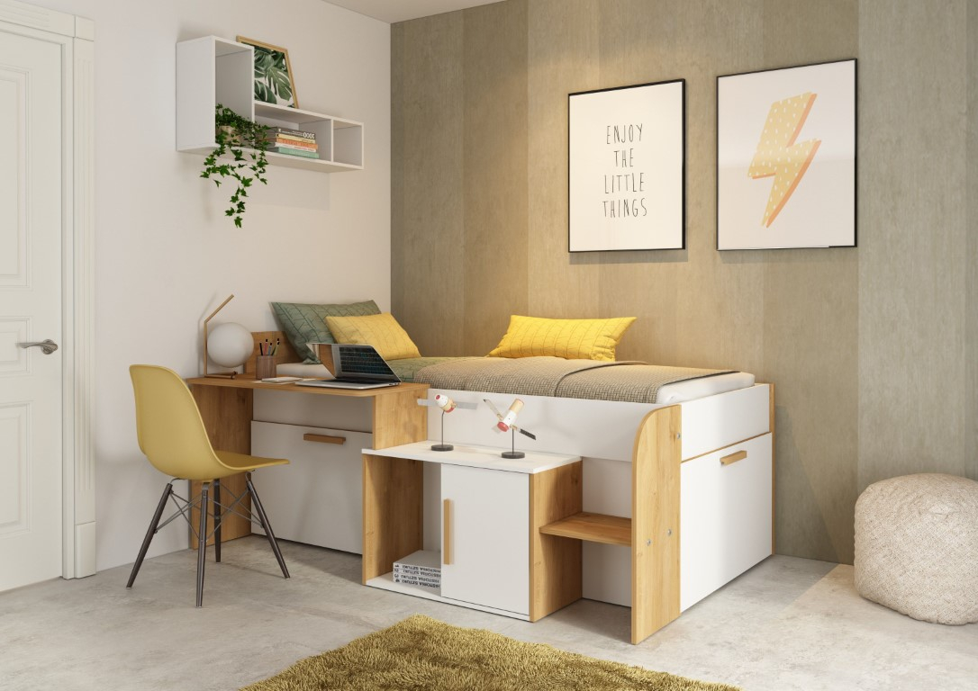 Kajuitbed Sacha 90x200