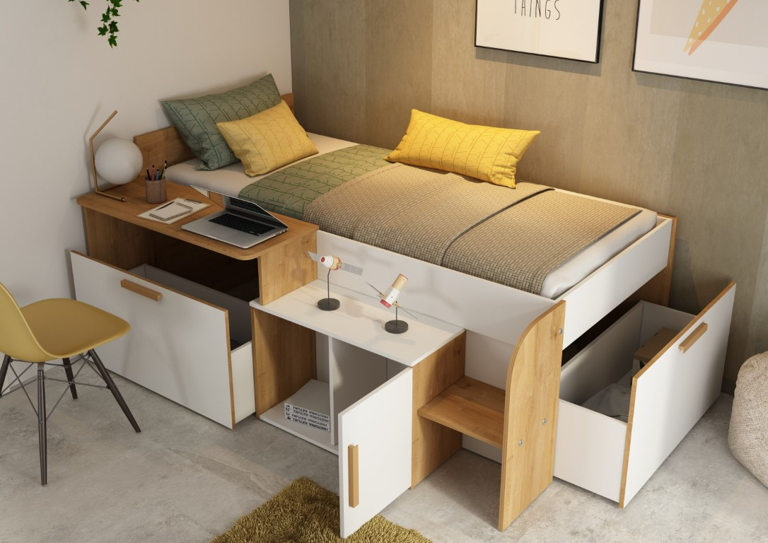 Kajuitbed Sacha 90x200