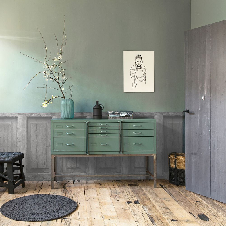 Behang Vtwonen Digitaal Grey Border 4-baans