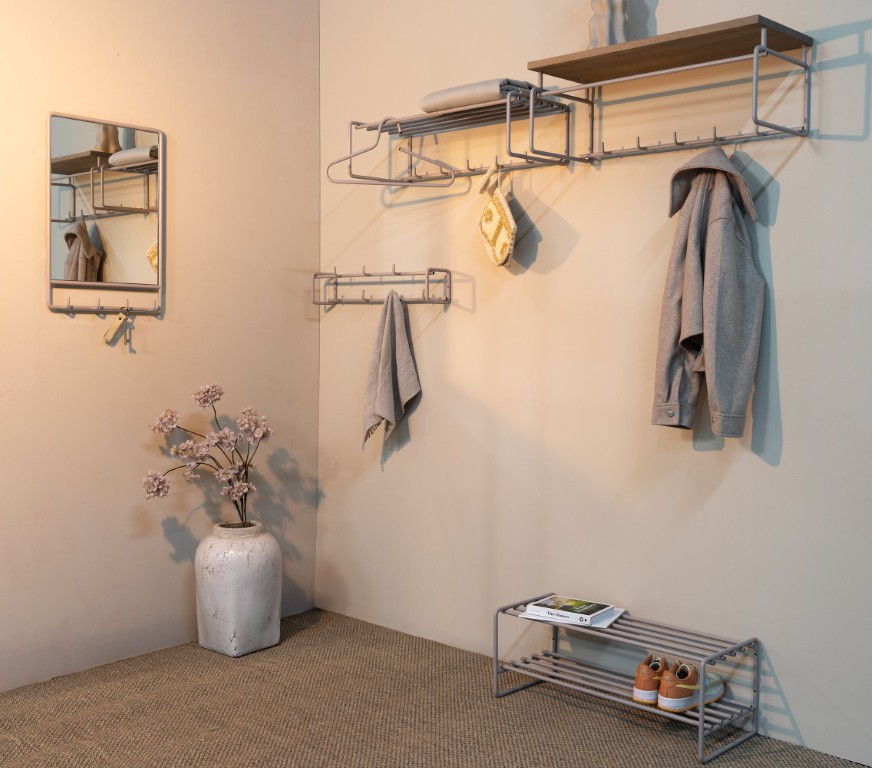 Spinder Design Wandkapstok Hygge 2 Silky Taupe